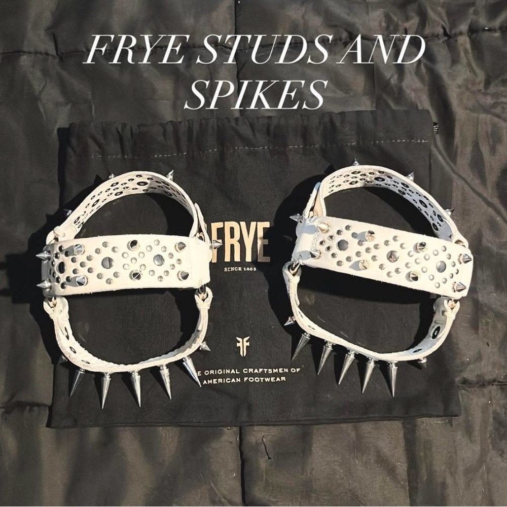 FRYE MENS leather boot harnesses